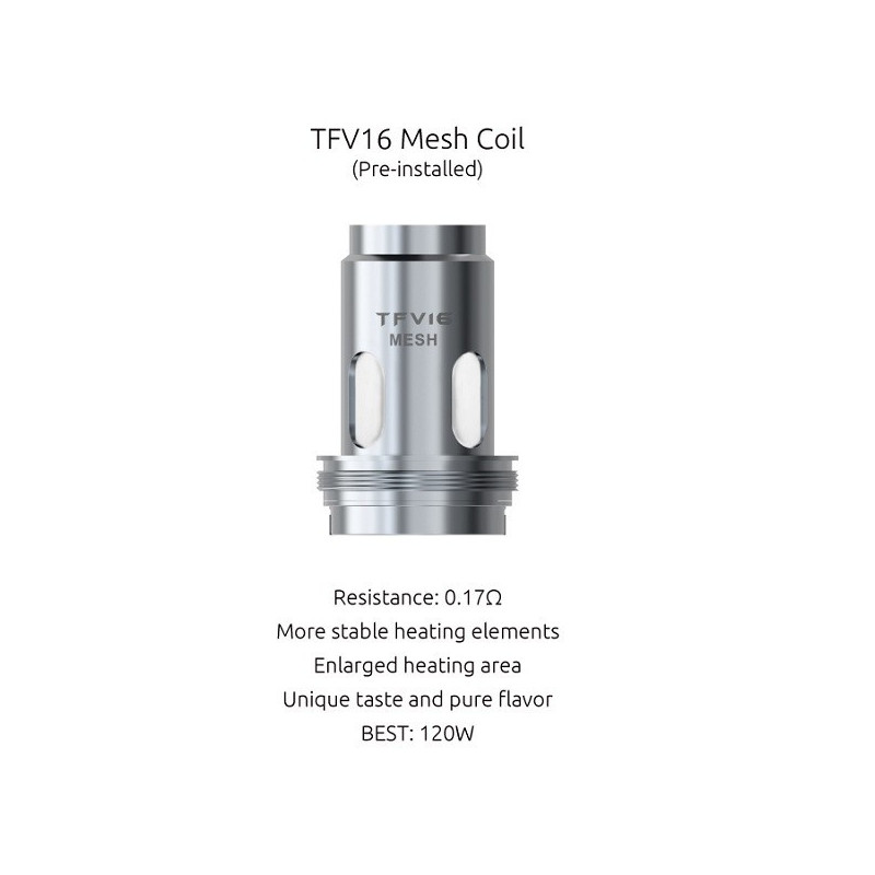 SMOK TFV16 Mesh žhaviaca hlava 0,17Ω