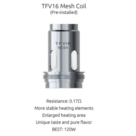 SMOK TFV16 Mesh žhaviaca hlava 0,17Ω