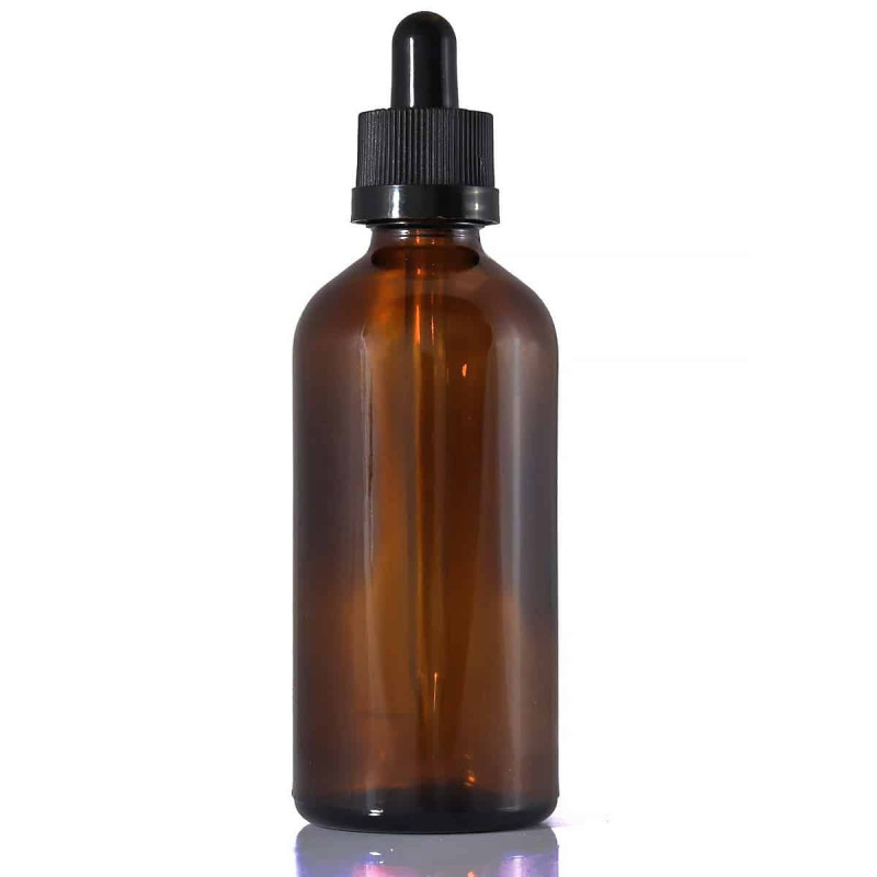 100 ml Sklenená fľaštička s pipetou