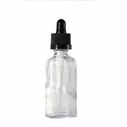 50 ml Sklenená fľaštička s pipetou
