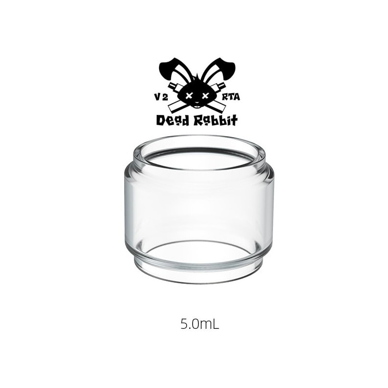 Dead Rabbit v2 RTA náhradné bulb sklo 5ml