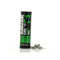 5ks Wotofo Dual Core Fused Clapton Ni80 0,38Ω špirálky