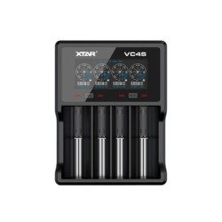 Xtar VC4S Li-ion/Ni-MH nabíjačka pre monočlánky s USB káblom