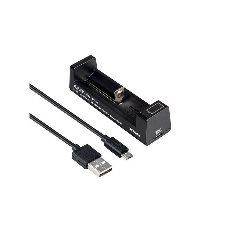 Xtar ANT MC1 Li-Ion nabíjačka pre monočlánky s micro USB káblom