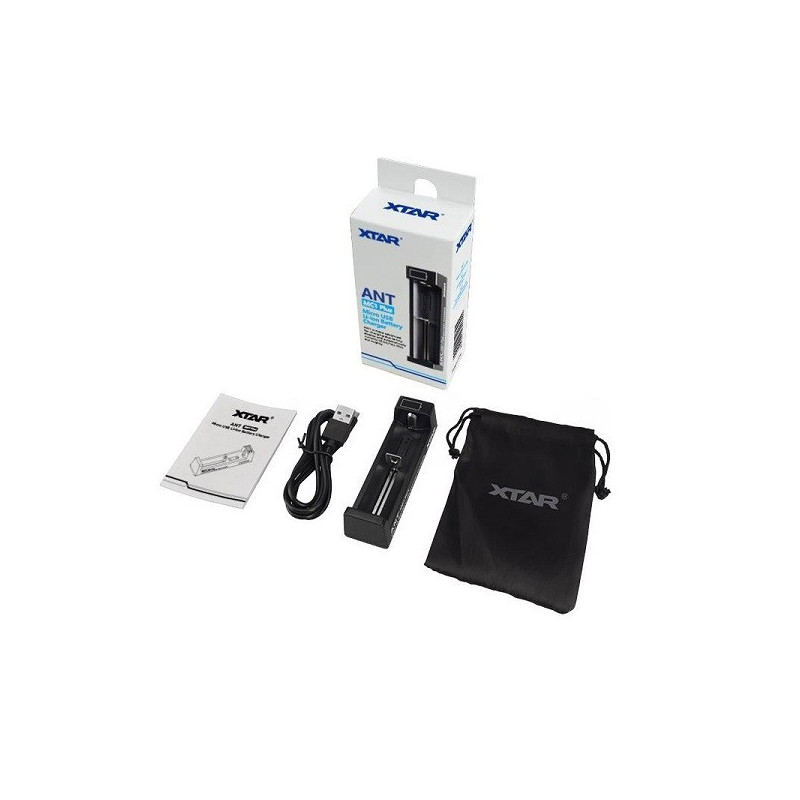 Xtar ANT MC1 Li-Ion nabíjačka pre monočlánky s micro USB káblom