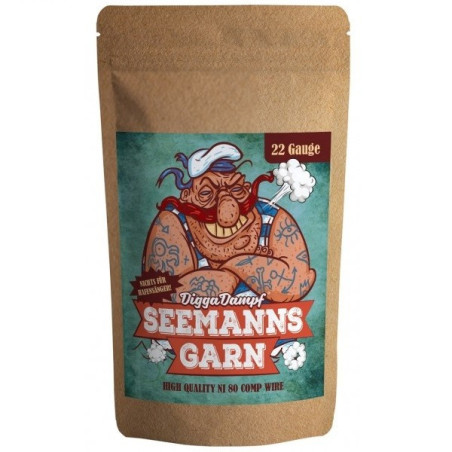 DiggaDampf Seemanns Garn Ni80 22GA odporový drôt 4,5m