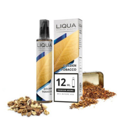 60 ml Golden Tobacco LIQUA MIX&GO - 10 ml S&V | www.e-smoke.sk