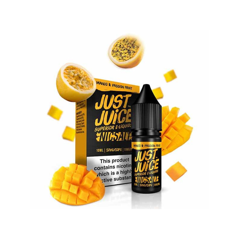10ml Mango&Passion Fruit Just Juice Salt e-liquid
