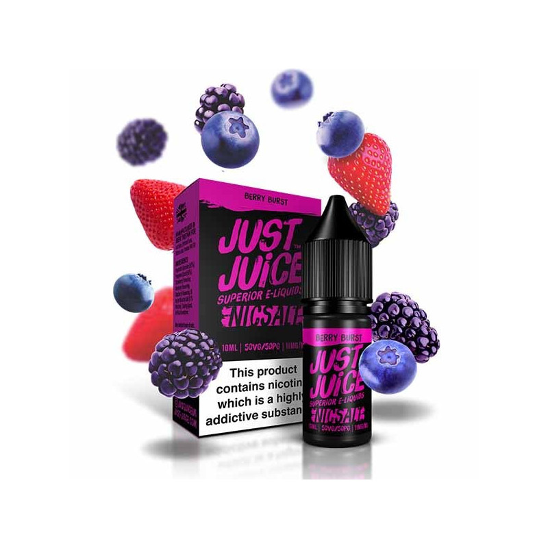 10ml Berry Burst Just Juice Salt e-liquid