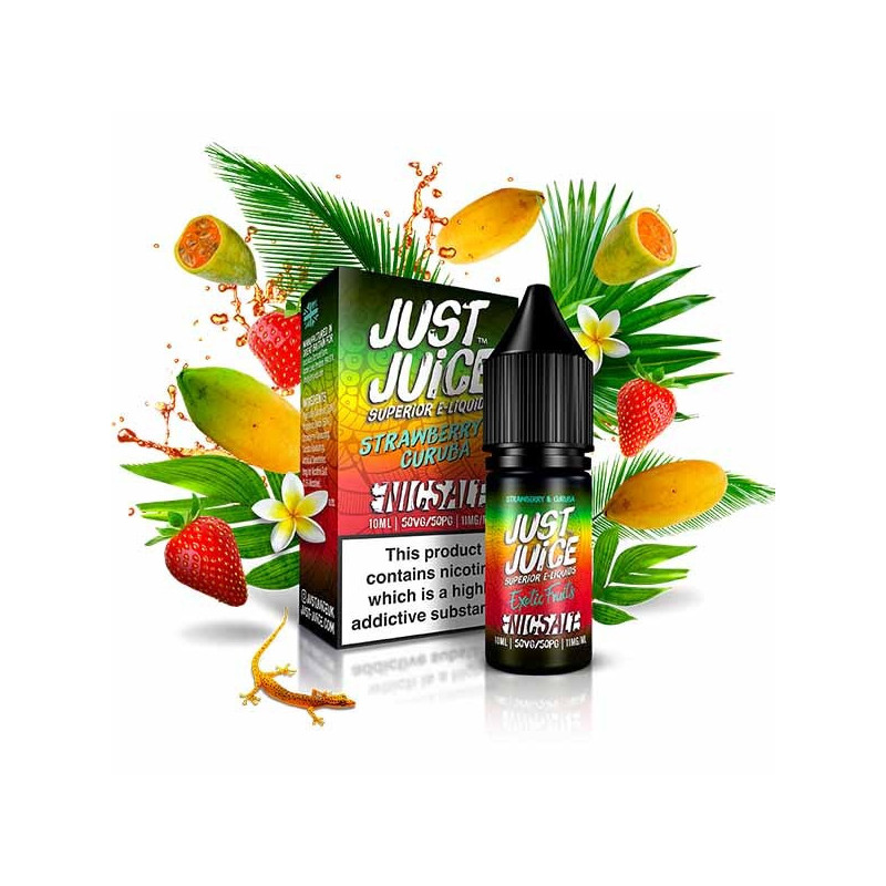 10ml Strawberry&Curuba Just Juice Salt e-liquid