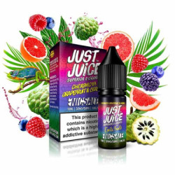 10ml Cherimoya Grapefruit&Berries Just Juice Salt e-liquid