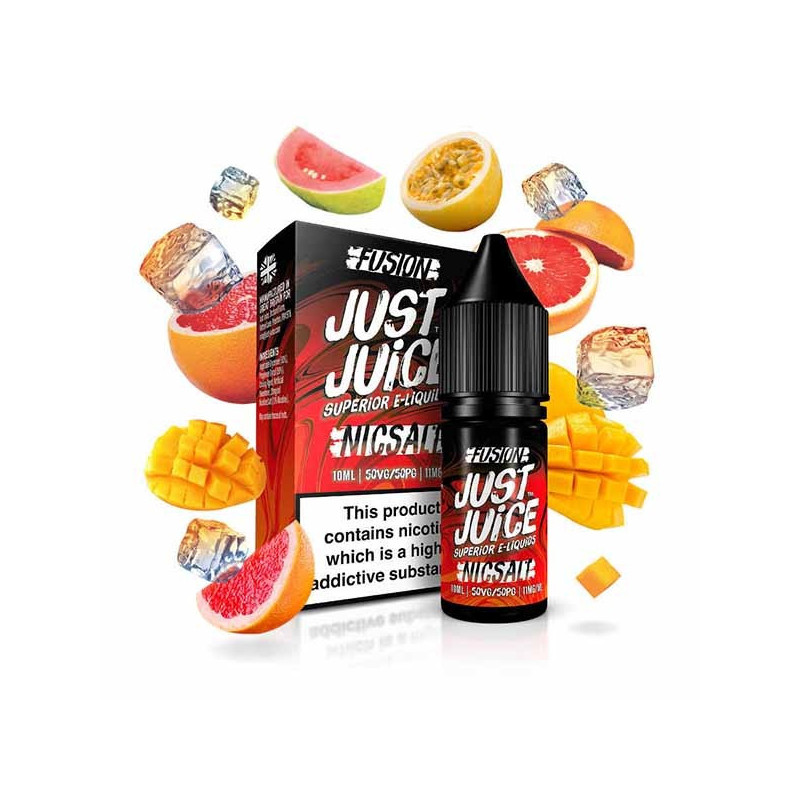 10ml Fusion Mango Blood Orange Just Juice Salt e-liquid