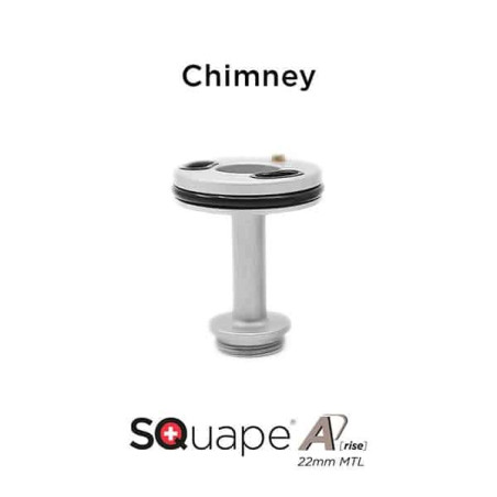 SQuape A[rise] RTA 22 mm MTL náhradný komín 5,0 ml
