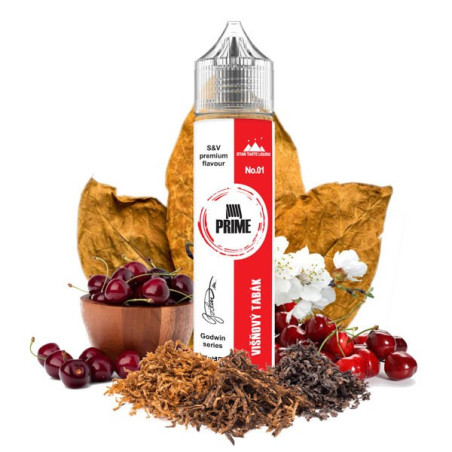 60ml Višňový Tabák PRIME - 20ml S&V