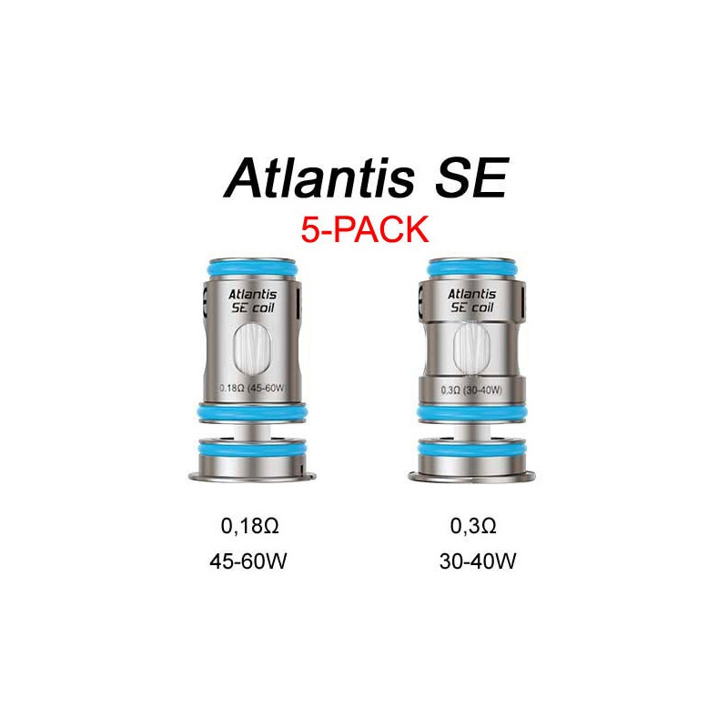 5-PACK aSpire Atlantis SE žhaviaca hlava