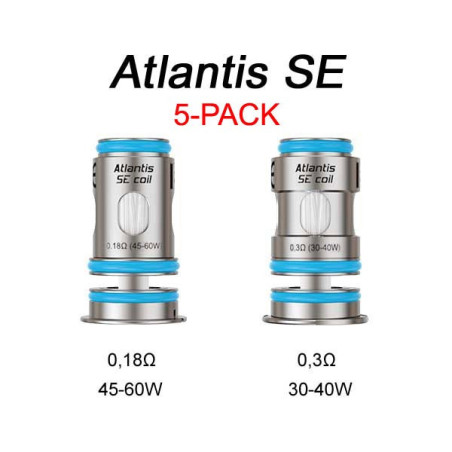 5-PACK aSpire Atlantis SE žhaviaca hlava