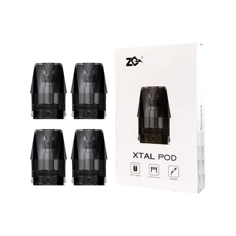 4-PACK ZQ XTAL POD cartridge