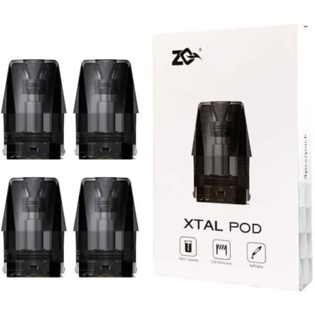4-PACK ZQ XTAL POD cartridge