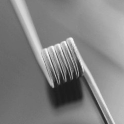 10ks TD COILS MTL Fused Clapton 0,8Ω Ni80