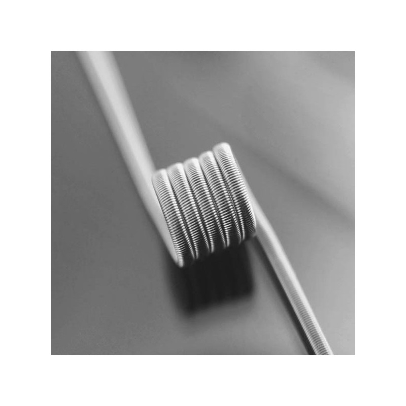 10ks TD COILS MTL Fused Clapton 0,8Ω Ni80