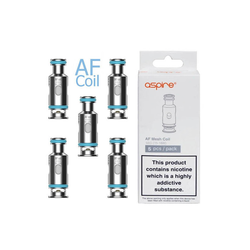 5-PACK aSpire AF Mesh Coil žhaviaca hlava
