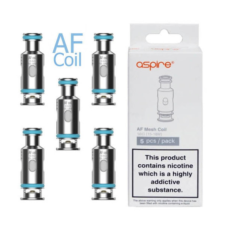 5-PACK aSpire AF Mesh Coil žhaviaca hlava