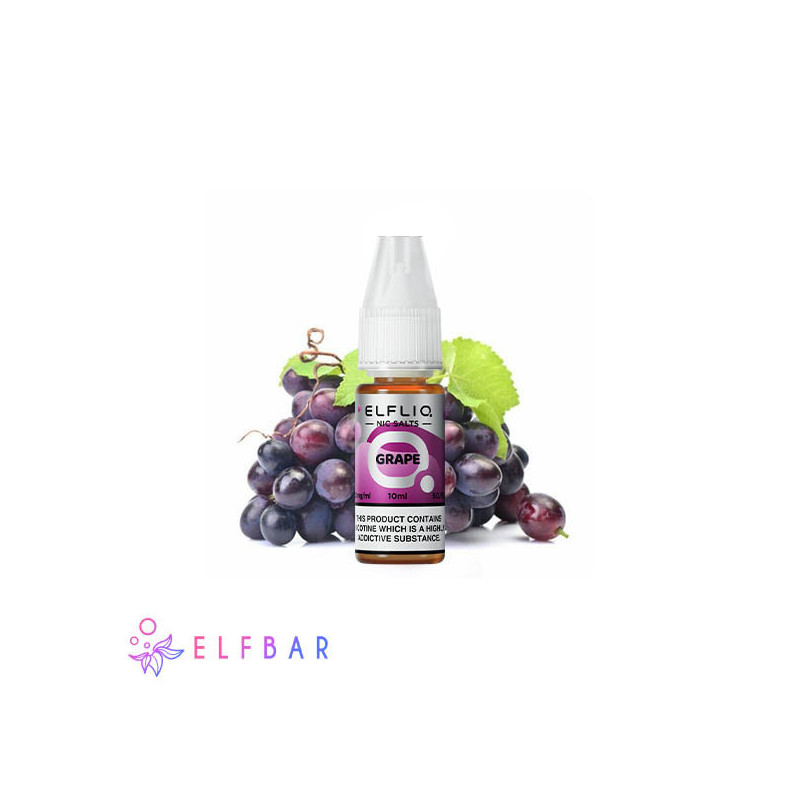 10 ml Grape ELFLIQ NicSalt e-liquid