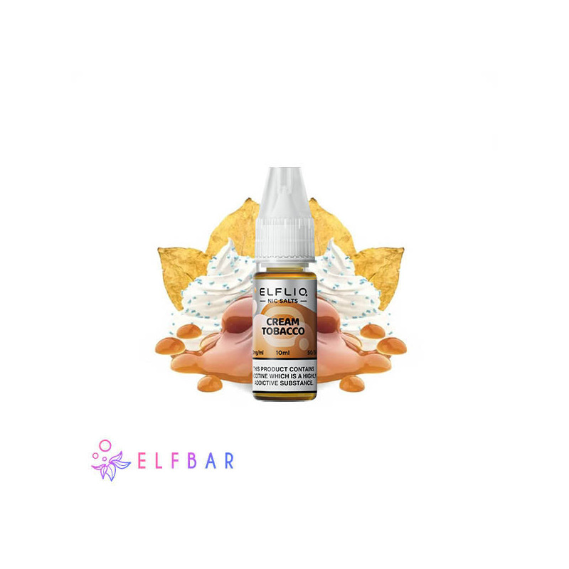 10ml Cream Tobacco ELFLIQ SALT e-liquid