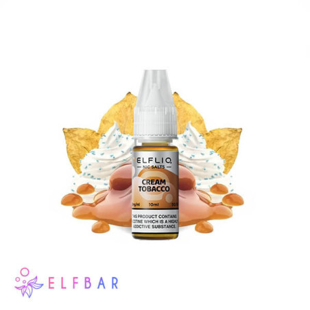 10ml Cream Tobacco ELFLIQ SALT e-liquid