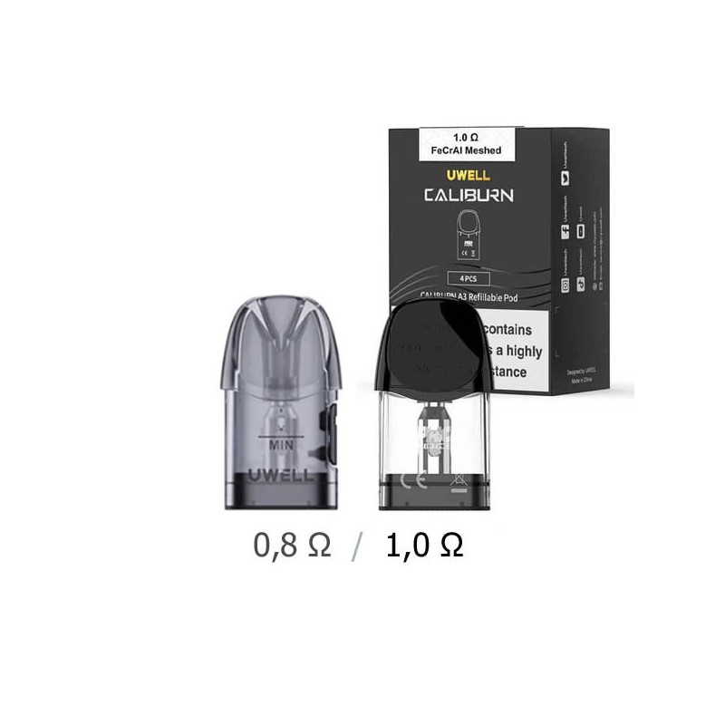 4ks - Uwell Caliburn A3 cartridge