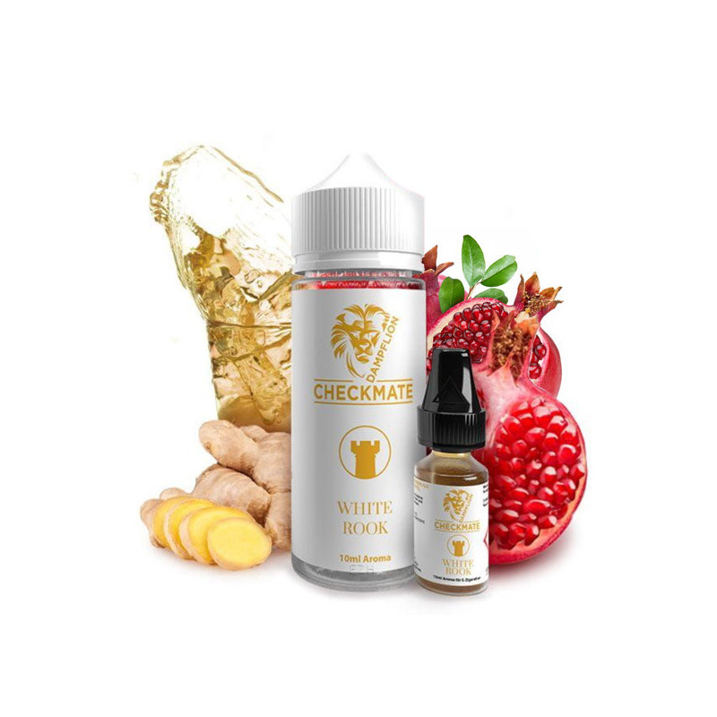 10 ml White Rook CHECKMATE aróma + 120ml Gorilla fľaška