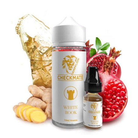 10 ml White Rook CHECKMATE aróma + 120ml Gorilla fľaška