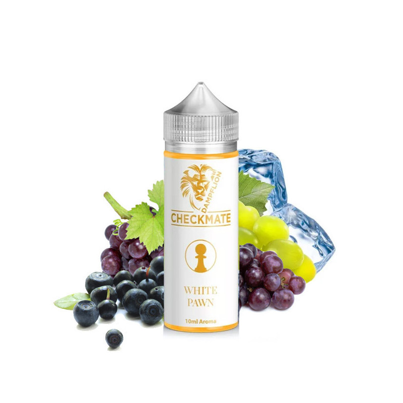 10 ml White Pawn CHECKMATE aróma + 120ml Gorilla fľaška