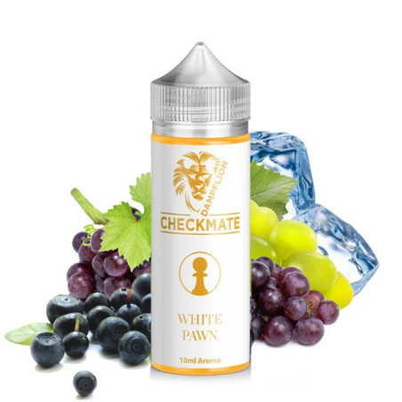 10 ml White Pawn CHECKMATE aróma + 120ml Gorilla fľaška