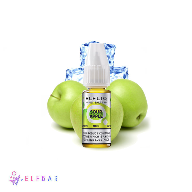 10ml Sour Apple ELFLIQ SALT e-liquid