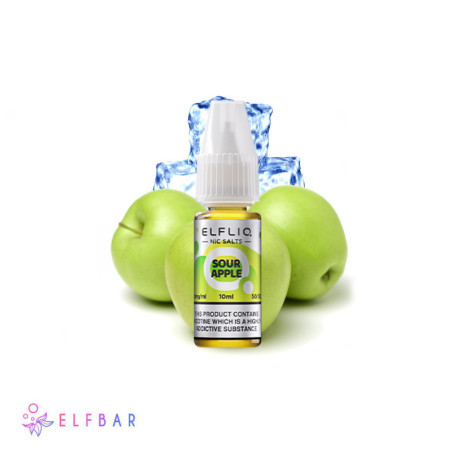 10ml Sour Apple ELFLIQ SALT e-liquid