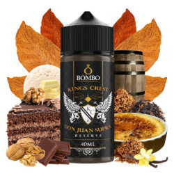 120ml Don Juan Supra Reserve KINGS CREST - 40ml S&V