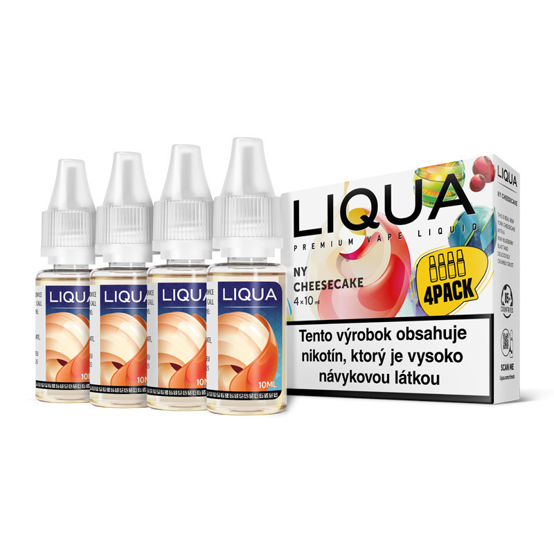 4-Pack NY Cheesecake LIQUA Elements E-Liquid
