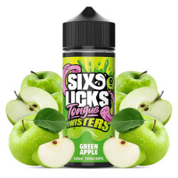 120ml Green Apple Six Licks Tongue Twisters - 100ml S&V