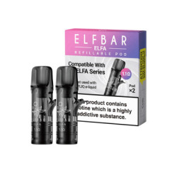 2-PACK Elfbar ELFA PRO náhradný cartridge - 1.1 Ω