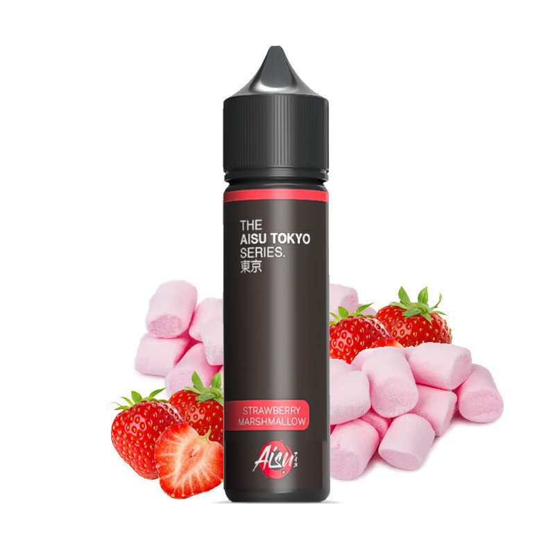 60 ml Strawberry Marshmallow THE AISU TOKYO SERIES - 20 ml S&V | www.e-smoke.sk