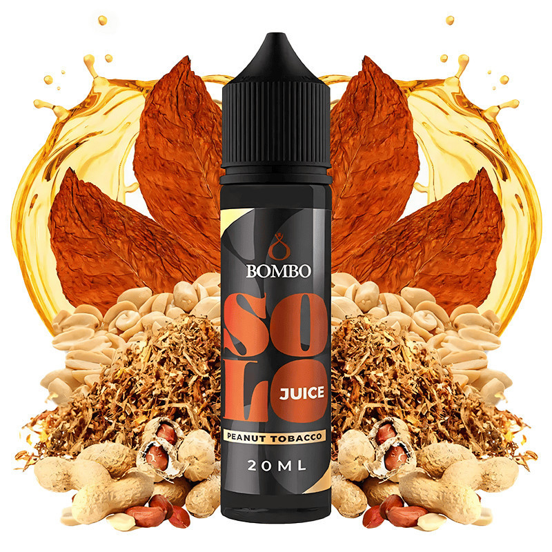 60ml Peanut Tobacco Bombo Solo Juice - 20ml S&V
