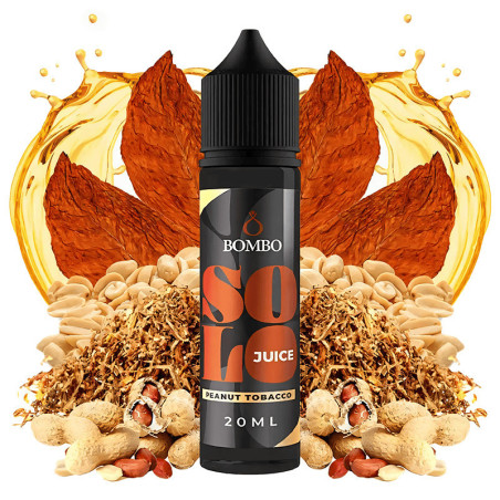 60ml Peanut Tobacco Bombo Solo Juice - 20ml S&V
