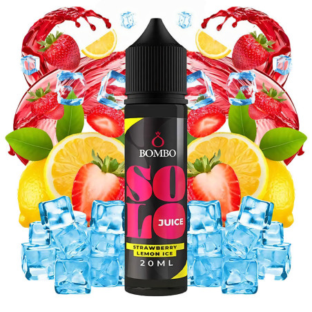 60ml Strawberry Lemon Ice Bombo Solo Juice - 20ml S&V