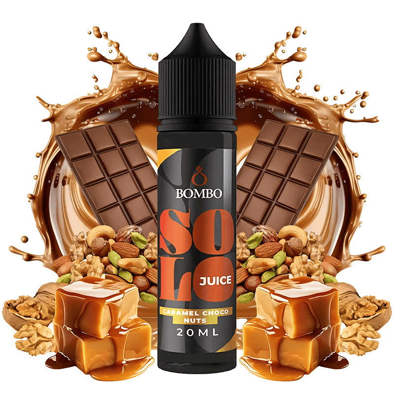 60ml Caramel Choco Nuts Bombo Solo Juice - 20ml S&V