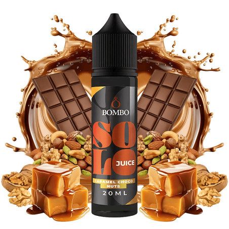 60ml Caramel Choco Nuts Bombo Solo Juice - 20ml S&V