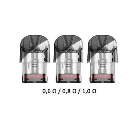 3-PACK Smok Novo POD Clear Meshed cartridge | www.e-smoke.sk