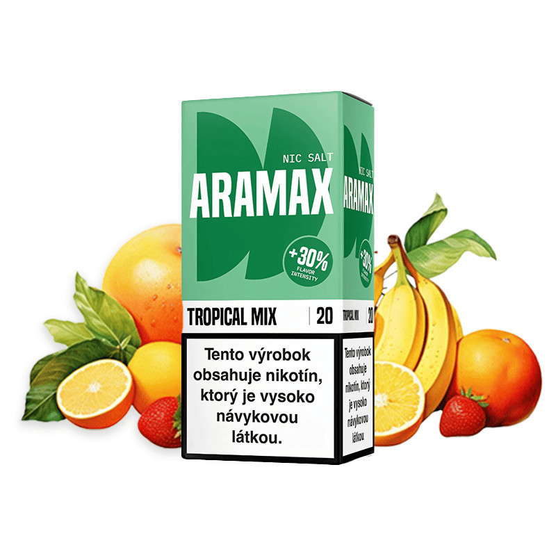 10 ml Tropical Mix ARAMAX SALT e-liquid | www.e-smoke.sk