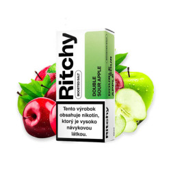 10 ml Double Sour Apple RITCHY e-liquid | www.e-smoke.sk