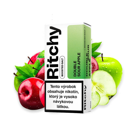 10 ml Double Sour Apple RITCHY e-liquid | www.e-smoke.sk